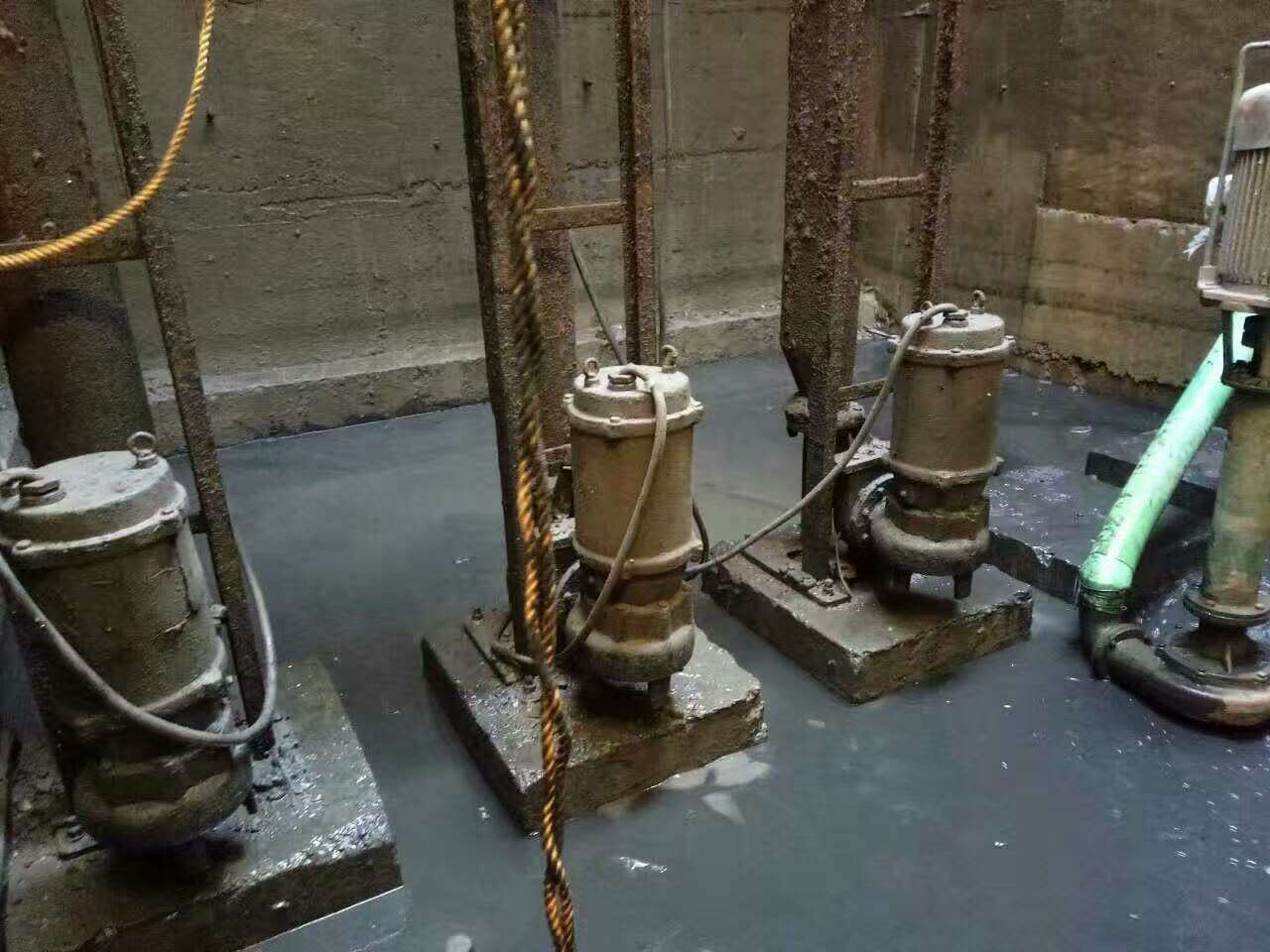 大田污水池清理